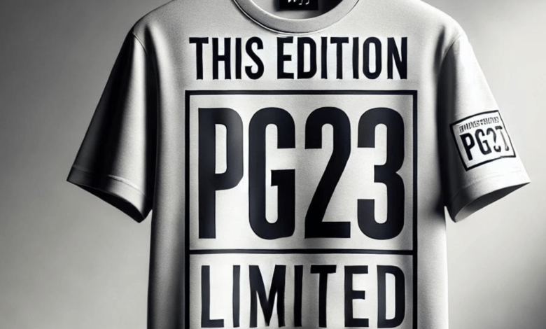 tshirt that says this edition is limited pg23