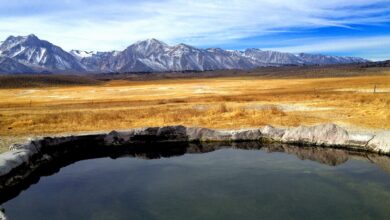 hilltop hot springs