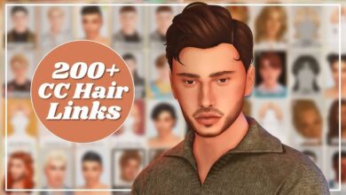 sims 4 cc hair